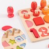 Number Sorting Toys 10 Shapes 1 to 10 Numbers Wooden