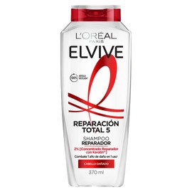 LOréal Paris Shampoo Reparación Total 5 Elvive 370 ml