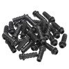 sourcing map 30pcs 8mm Strain Relief Cord Connector Cable Bushing