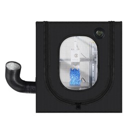 BambooSegD Fireproof 3d Printer Enclosure for Bambu Lab A1 Mini with Led Light&Ventilation System,Large 450×550×485mm Constant Temperature Protective Cover,for Resin Printer,And AMS Lite Compatibility