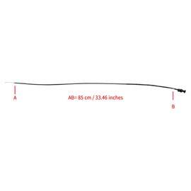 Topteng Motorcyce Carburetor Choke Cable Plunger Kit fits for Honda Rancher 350 TRX350FE 4x4 ES, TRX350FM 4x4 S, TRX350TE 2x4 ES, TRX350TM 2x4 2000-2006