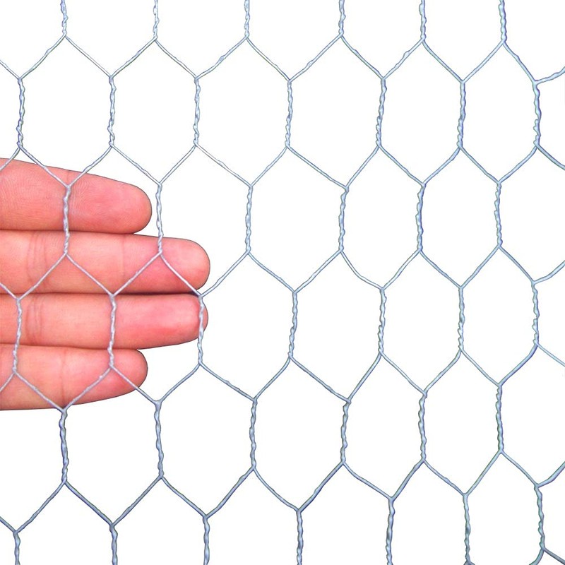 20GA Galvanized Hexagonal Poultry Netting Chicken Wire 18 inches x