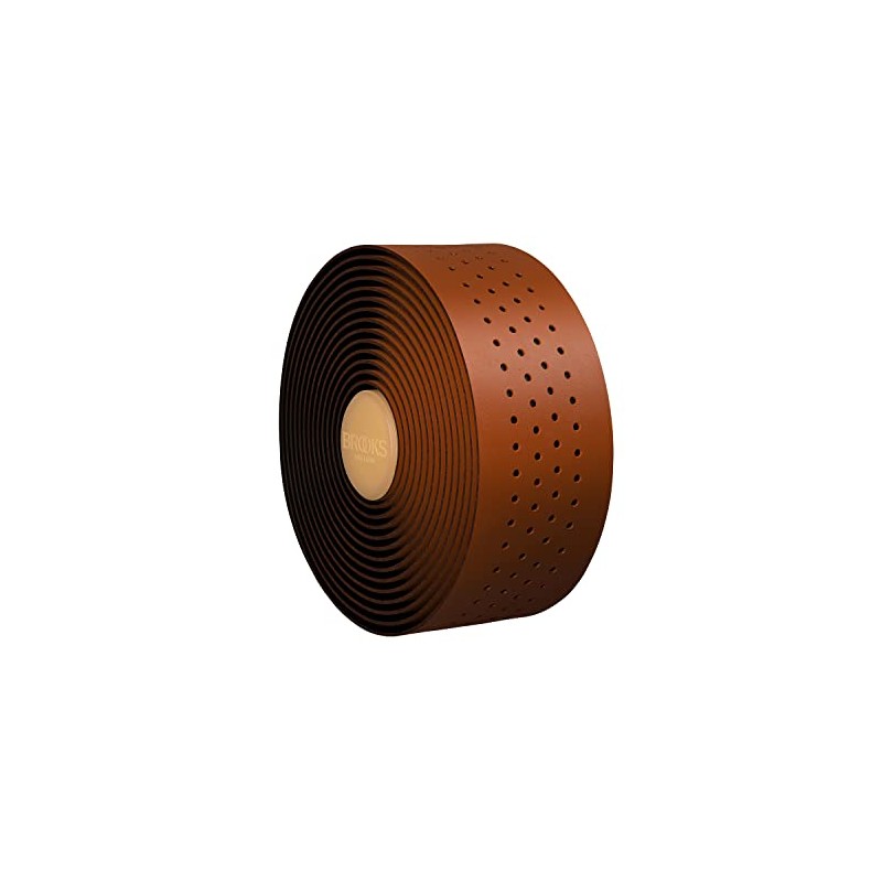 Brooks Leather Bar Tape-Honey-New22 Unisex Adult Handlebar, Depending on Model,