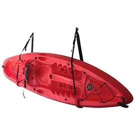 Premium Adjustable Kayak Storage Rack with Padded Straps
