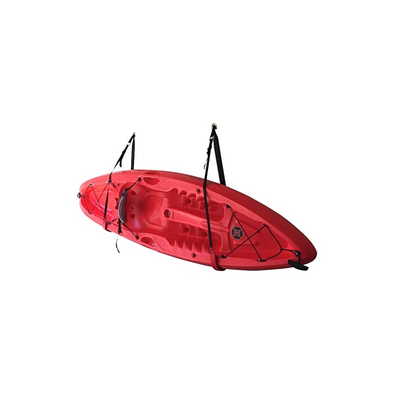 Premium Adjustable Kayak Storage Rack with Padded Straps