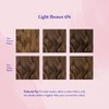eSalon Permanent Hair Colour Set in Light Brown 6N