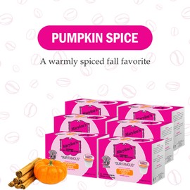 Marylou’s Coffee – Pumpkin Spice Flavored Gourmet Coffee – Single Serve Coffee Pods, Compatible with Keurig Brewers – 72 Pods