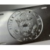 Diamond Etched Products Silver on Silver Engraved US Army Military