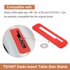 Powswopx TS1007 Dado Insert Table Saw Stand Replace for Bosch