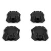 SAUTVS Tire Wheel Hub Caps for Can-Am Defender, Black Dust