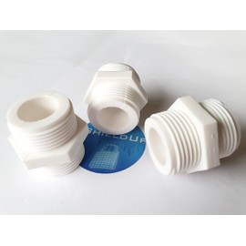 ShieldUp Washing Machine & Dishwasher Inlet Hose Connectors - 3/4 x 3/4 inch - Pack of 3, White