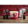 Tablecraft Coca-Cola Popcorn/Snack Bucket"Pause & Refresh" (CC400), Red