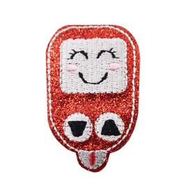 Glucose Meter Embroidered Iron On Patch for Nurse Doctor