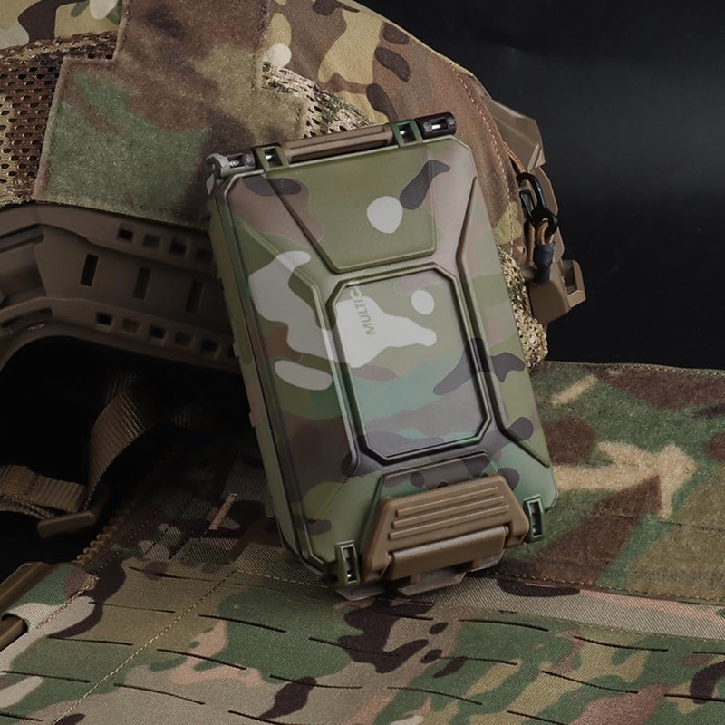 WoSporT Tactical Modular Battery Storage Organizer, MOLLE Military Hunting Vest