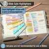 Mr. Pen- Bible Highlighters and Pens No Bleed, 12 Pack,