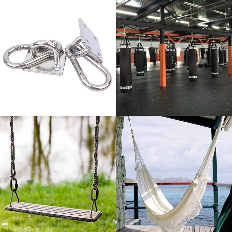 Hammock Hooks Heavy Duty 2 Pack, 1000Lbs Capacity Hammock Hanging