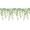 DRWSSR 3 Sheets Hanging Creative Removable DIY Green Vine Wall