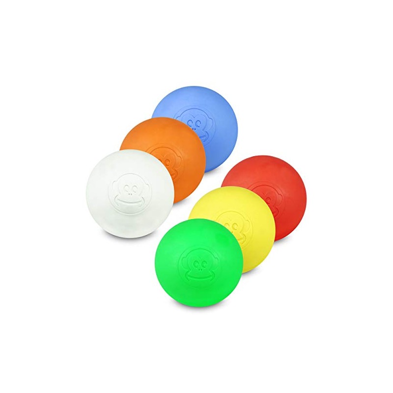 Captain LAX Massage Ball Original Lacrosse Ball Hard Rubber 6