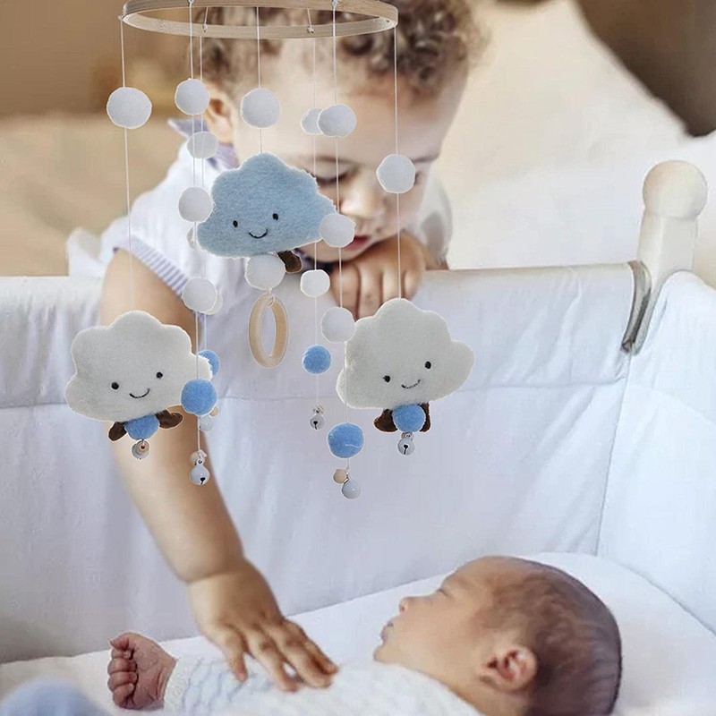 Baby Mobile Hanging Bed Bell Newborns Baby Wind Chime Children