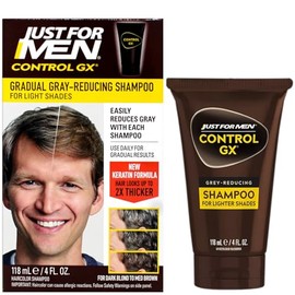 Just for Men Control GX Grey Champú Reductor Rubio y Marrón Medio