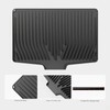HomeCraft Silicone Dish Drying Mat Large – Durable Space-Saving Construction,