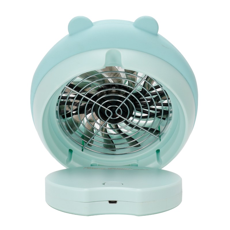 Cute Desktop Mini Fan Portable Humidifying Mist Spray Fan for