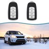 2Pcs Car Key Cover, Fob Case Soft TPU Remote Key