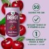 Unbranded (24 Pack) V8 Black Cherry Energy Drink with Vegetable