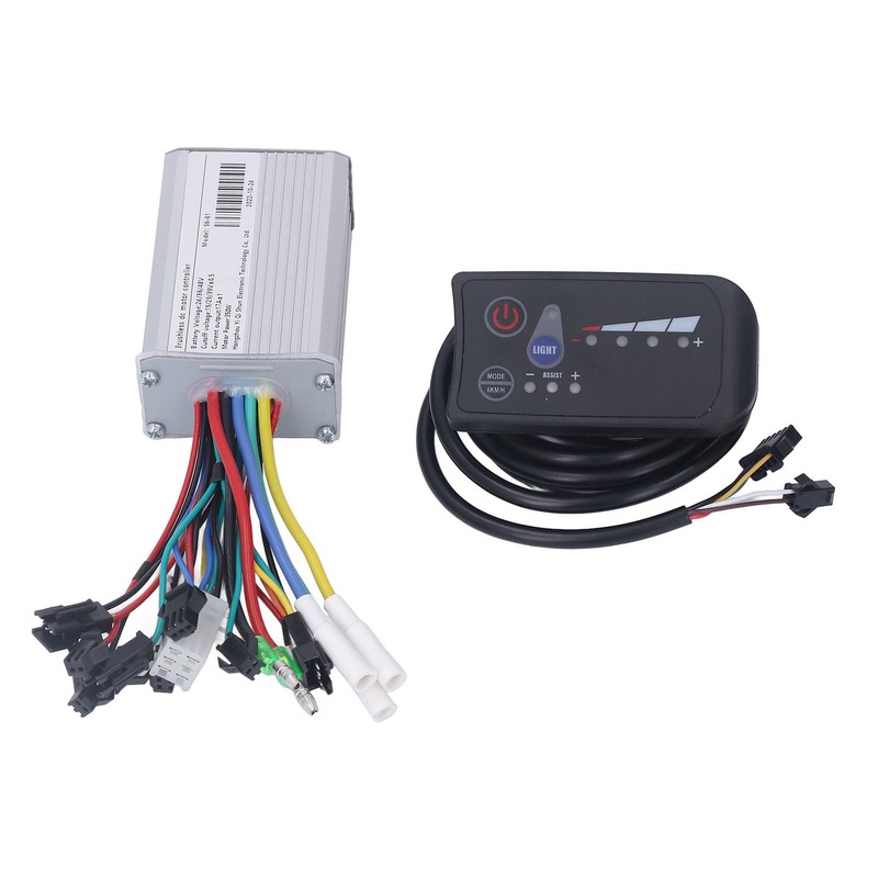 350W Brushless Motor Controller with LED Display Panel for Electric