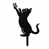 Metal Cat Garden Stakes for Outdoor Decor – Cute Cat