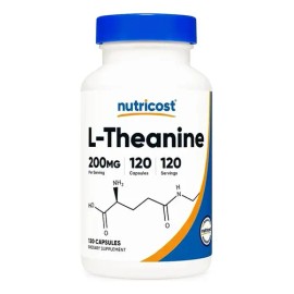 L Theanine L Teanina Pre Nutricost Q10                                                                                                                