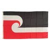 AIMALL 3x5 ft Maori Flag with Brass Grommets LARGE Tino