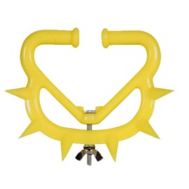 Zikimed XL Calf Weaner Plastic Yellow Color 4 x 3.5" or  95 mm x 80 mm