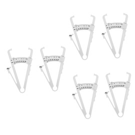 Gatuida 6pcs Measurement Device Handheld Skinfold Caliper Fat Calipers for Men Women