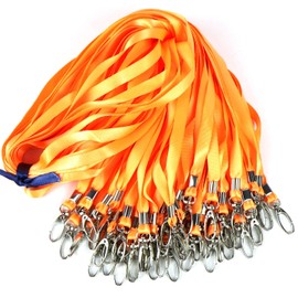 Lanyards for Id Badges Nylon Cruise Lanyard Swivel Hooks 50 Pack