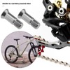 eMagTech 2 Pieces Titanium Alloy Mounting Screws Bicycle Rear Derailleur