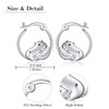Cute Animal Earrings Capybara/Dragon/Butterfly/Panda/Cat Hoop/Stud/Dangle Drop Earrings for Women 925