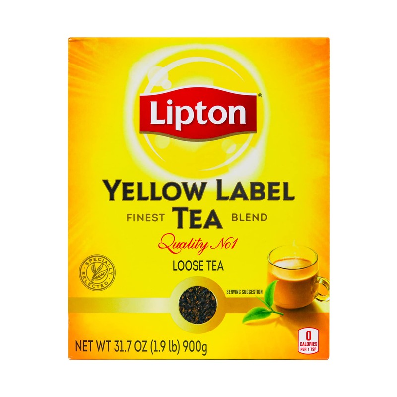 Lipton Yellow Label International Blend | Premium Tea |Black Tea