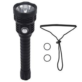 Dive Light 10000LM XHP70 Diving Flashlight Waterproof Dive Torch with 4 Lighting Modes Aluminium Alloy Diving Light