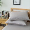 2 Pack Pillow Cases Poly-Cotton Luxury Soft Brushed Microfiber Pillowcase