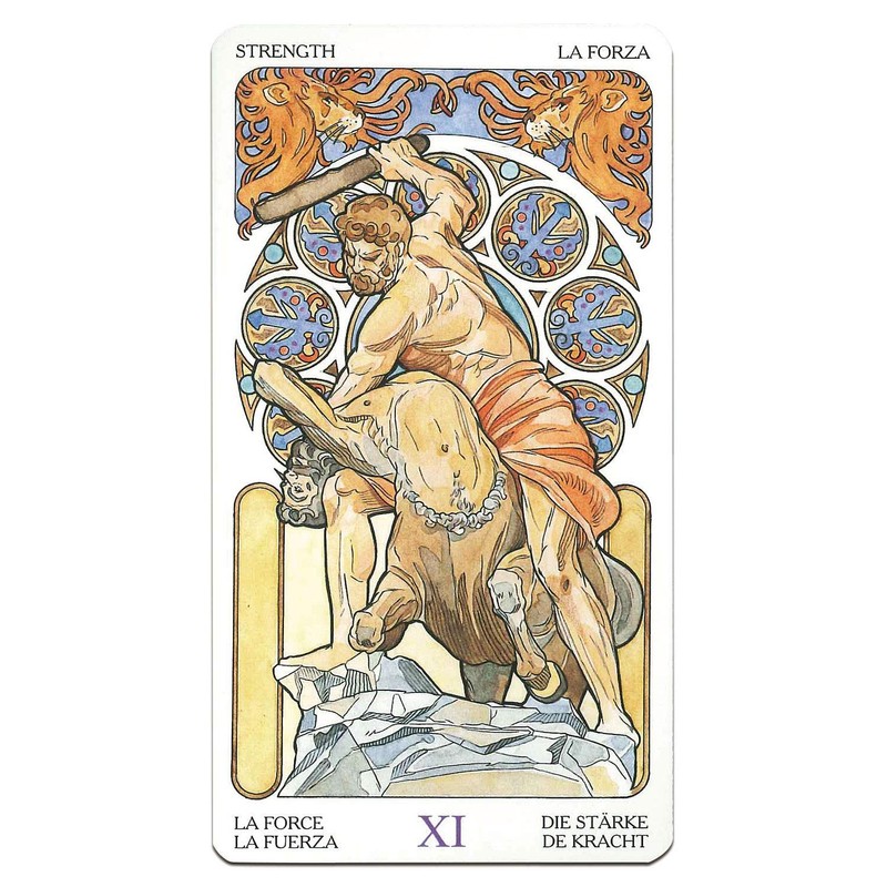 Tarot Art Nouveau with Japanese Pocket Manual