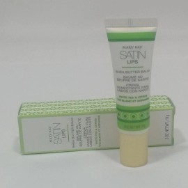 BÁLSAMO HIDRATANTE DE MANTEQUILLA DE KARITÉ para labios satinados Mary Kay nuevo en caja té blanco y cítricos