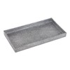 Home Basics Plastic Vanity Tray for Jewelry, Make up, Perfume,