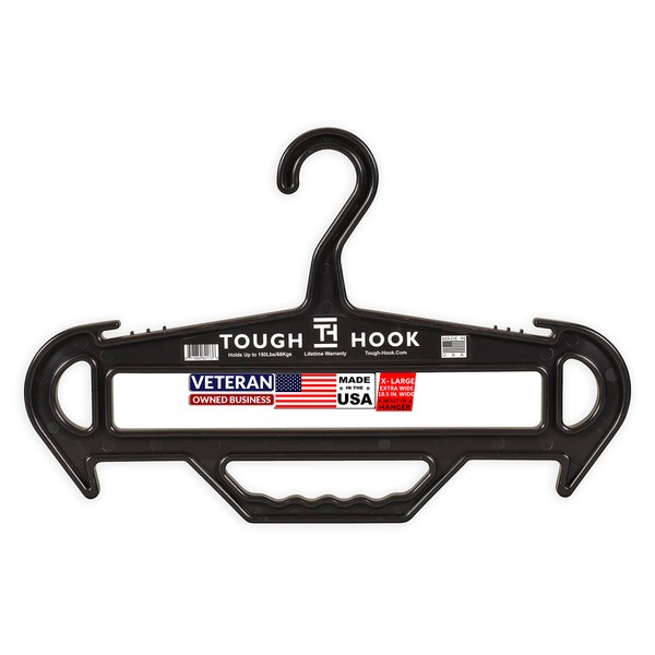 Tough Hanger XL | American Made | Unbreakable Heavy Duty