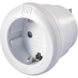 Go Travel EU - AUS Travel Adapter, White