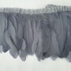 Sowder Duck Goose Feather Trim Fringe 2 Yards(gray)