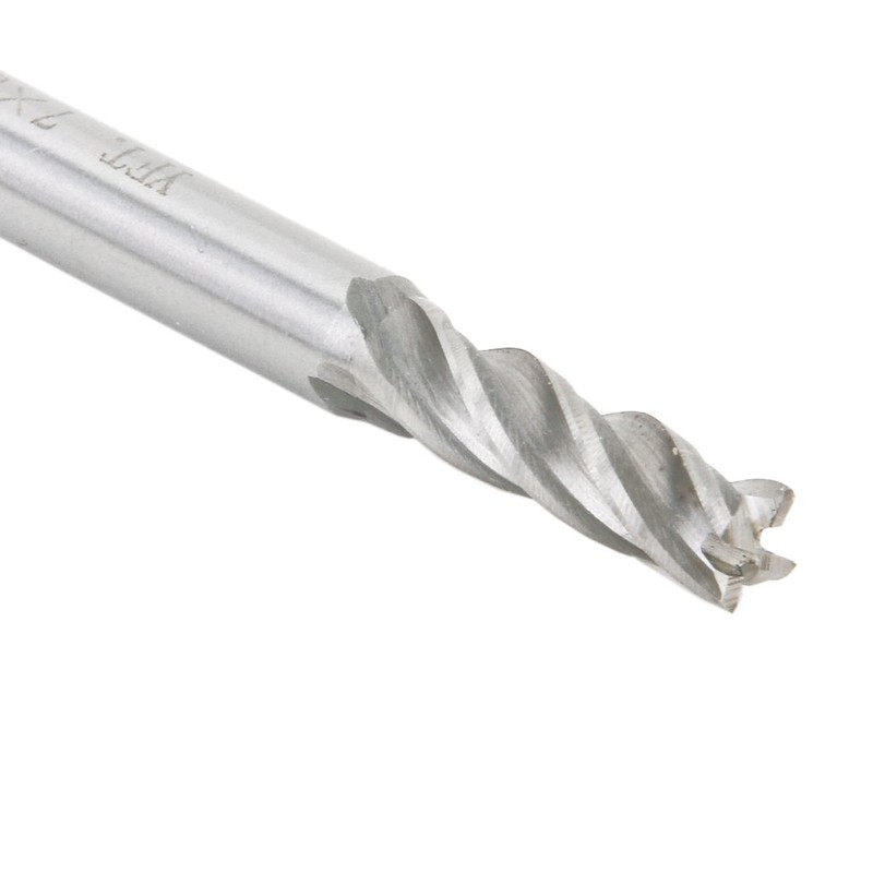 HSS 4-Blade Steel Carbide End Mill Machining Cutter 7mm x
