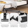 Longzhuo Universal Headboard Brackets, 2 Pack Headboard Kit for Adjustable