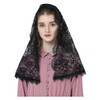 BEAUTELICATE Women's Mantilla Veil Lace Chapel Catholic Veil Scarf Stole