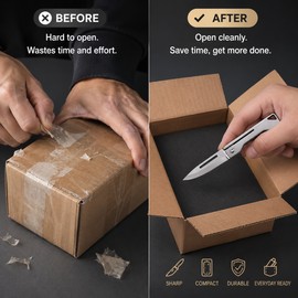 Folding Utility Knife for Camping & DIY – Compact Stainless Steel Pocket Tool for Outdoor and Daily Cutting Tasks